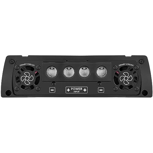 Taramp's مضخم الصوت Taramps T 12.000 Chipeo 2 أوم 12000 واط RMS 1 قناة صوت سيارة طاقة ذروة 13300 واط RMS مضخم أحادي الكتلة، متوافق مع جهاز التحكم عن بعد لمستوى المراقبة - Image 4