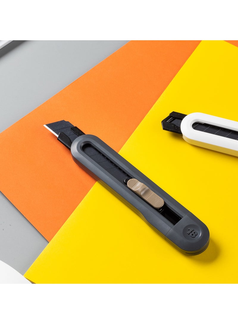 ديلي قاطع ديلي نوسيجن ENS062 الثقيل – شفرة SK5 قابلة للكسر مع غطاء قابل للكسر – باللون الرمادي. - Image 4