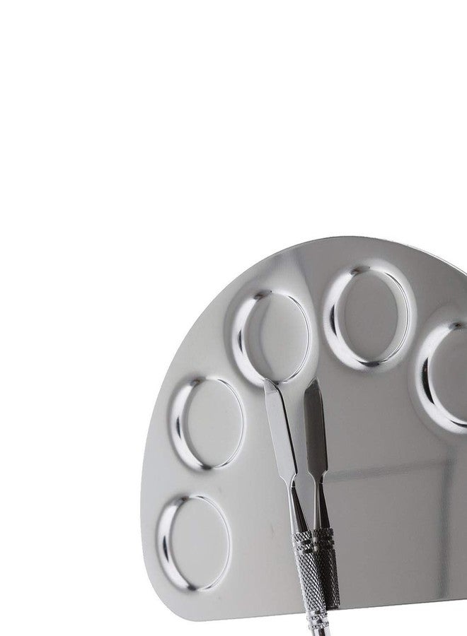 SWASUM Stainless Steel Professional Makeup Mixing Blending Palette With Spatula - Image 4