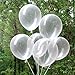 YESON 12 Inch Clear Balloons Party Latex Helium Transparent BalloonPack of 50 - Image 2
