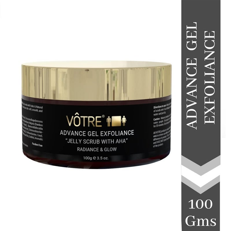 Votre VOTRE Advance Gel Exfoliance Jelly Scrub With Aha Radiance And Glow - Image 4