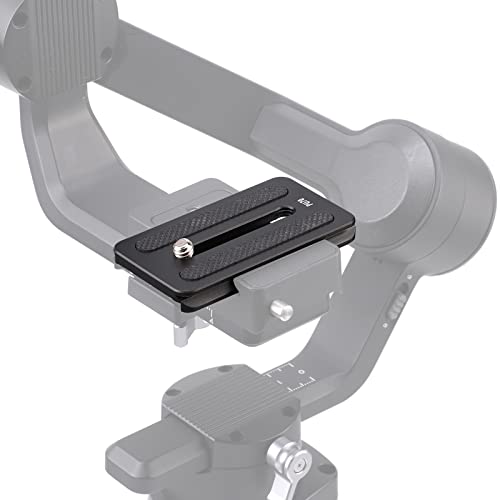 FocusFoto Quick Release Plate 70mm for DJI Ronin SC Gimbal Stabilizer Camera Arca-Swiss Standard Tripod Ballhead (PU70) - Image 1