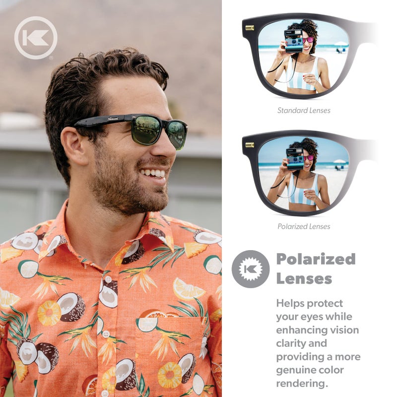 Knockaround Fort Knocks Polarized Sunglasses for Men & Women - UV400 Protection - Image 4