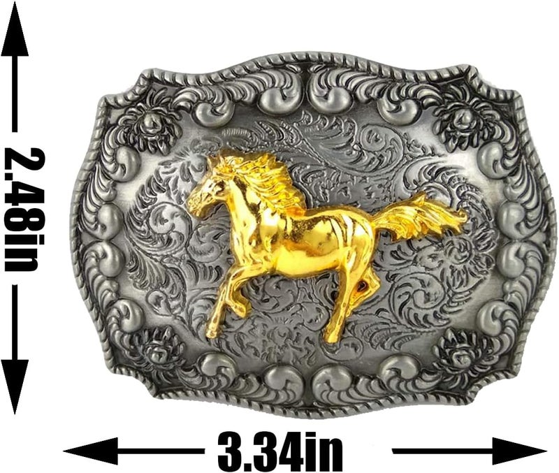 KDG Western cowboy belt buckle for belt accessories Custom buckle - Image 2