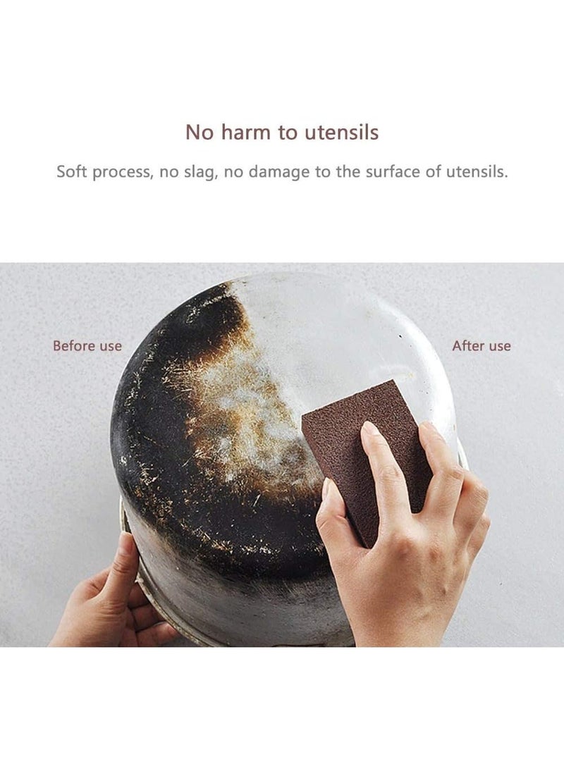 م اكس م إسفنجة التنظيف وإزالة الصدأ السحرية من MXM، وسادة تنظيف من الكربوروندوم، متعددة الأغراض للمطبخ والأطباق والأواني والمقالي والأنشطة الخارجية، (10، إسفنجة تنظيف) - Image 5