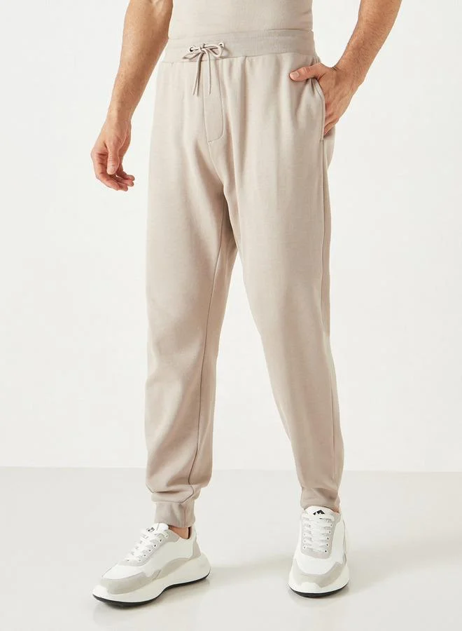 Emperor Applique Detail Joggers with Drawstring Closure