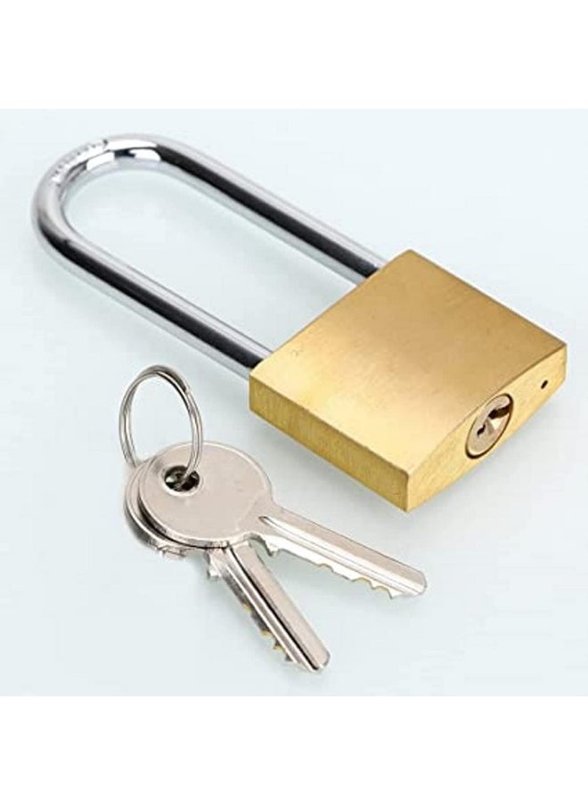 Royal Apex 38Mm Long Shackle Padlock With Keys Outdoor Security Padlock For Shed Garage Garden Gate Etc  - Image 3