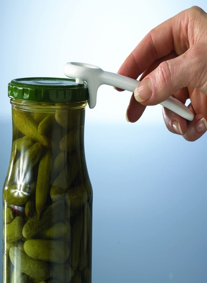 بريكس فتاحة برطمانات بريكس الأصلية سهلة الفتح، مثالية للأطفال ومرضى التهاب المفاصل ومتلازمة النفق الرسغي، لون أبيض - Image 3