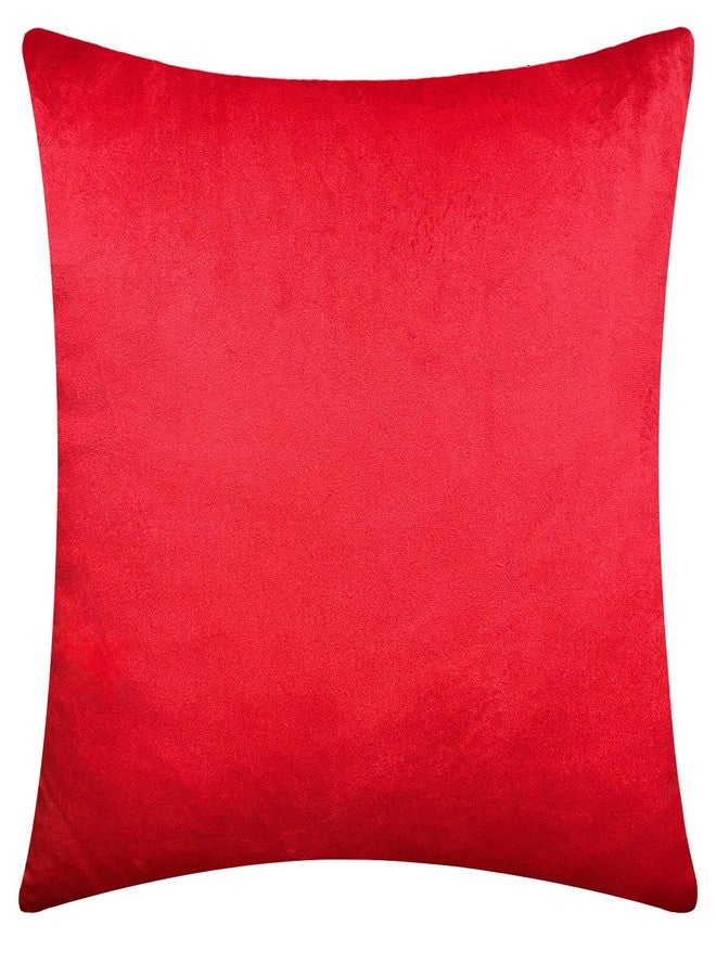 CLORURBANLIVE Kansas City Full Embroidery Pillow Cover Outdoor Sports Decorative Pillow Covers for Home Bedroom Living Room Boys Room Decor Gift Pillowcase Square Cushion Covers - Red 18X18 - Image 2