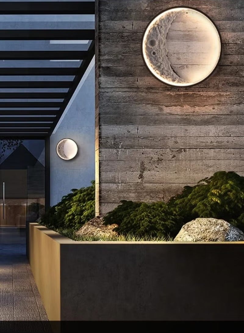 ACCEPT Light up your home with the magic of the moon - Three-color moon wall light - Image 3