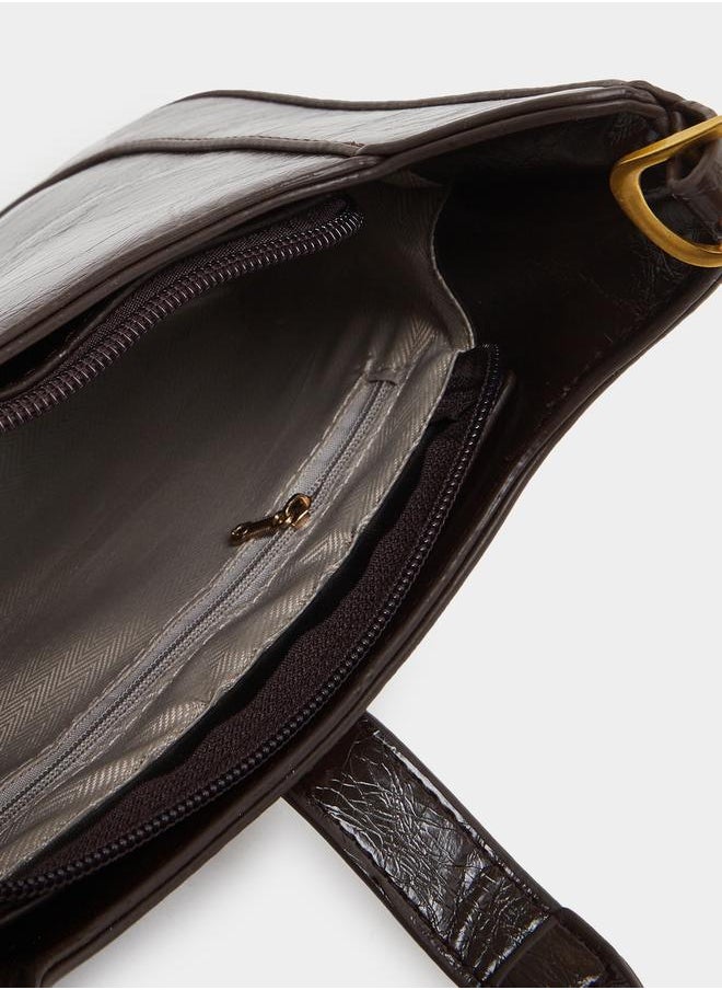 Styli Metal Accent Shoulder Bag  - Image 4