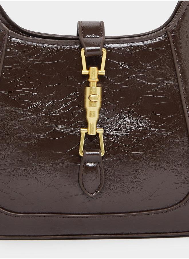 Styli Metal Accent Shoulder Bag  - Image 3