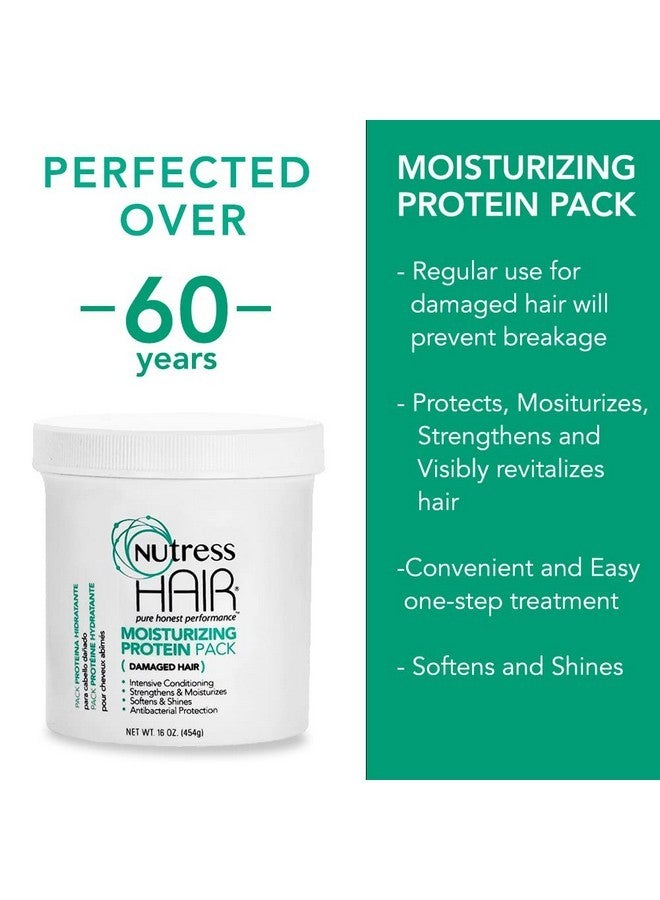 Nutress Hair One-Step Protein Treatment for Damaged Hair 16 oz. - Image 2