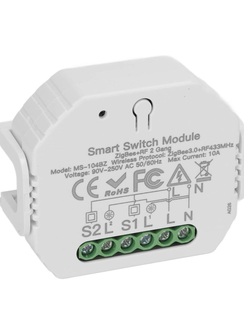 GGOOT - Smart WiFi Dimmer Switch Module APP Remote Control Timer 2 Way Dimming Switch 90-250V - Image 1