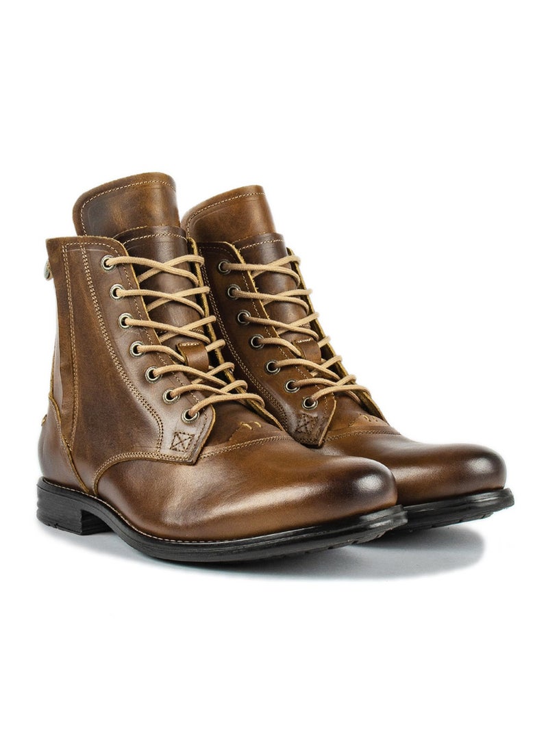 KUYING New Men's Casual Leather Boots - Image 2
