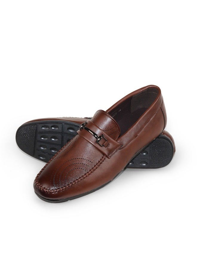 BOTELI Pu Leather Dress Rubber Sole Men Dress Shoes  - Image 1
