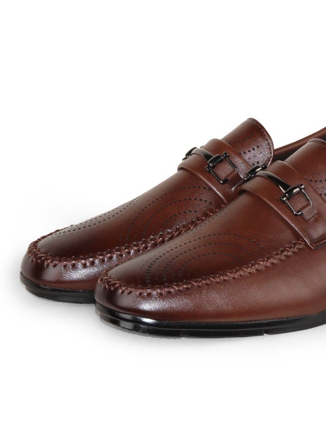 BOTELI Pu Leather Dress Rubber Sole Men Dress Shoes  - Image 3