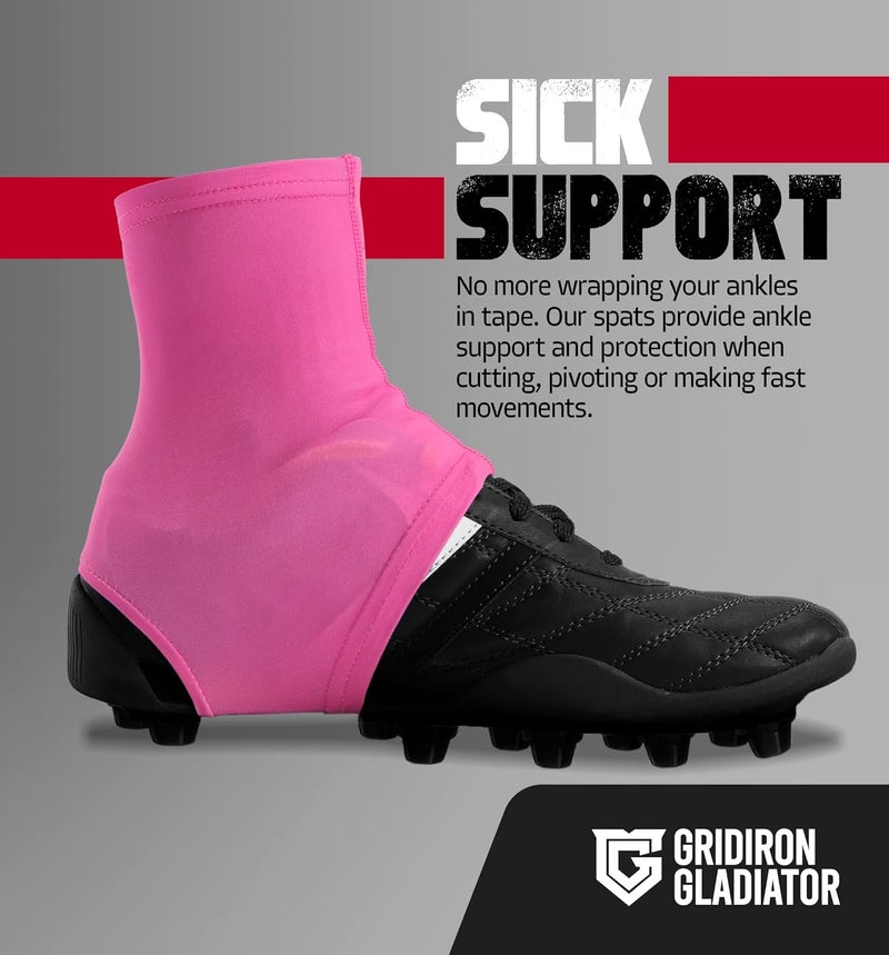 Gridiron Gladiator Cleat Covers - Football Spats - Football Cleat Cover - Cleat Spats for Soccer, Baseball & Softball - Image 5