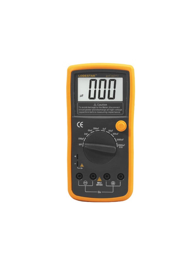 Lodestar Digital Capacitance Meter High Precision Handheld Digital Large Capacity Capacitor Tester 0-20000uf Lvc6013 - Image 2