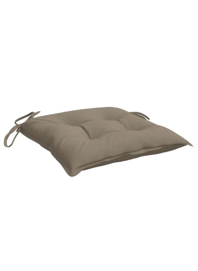 فيداكسل وسائد كرسي 2 PCS Taupe 50x50x7 سم أوكسفورد النسيج  - Image 2