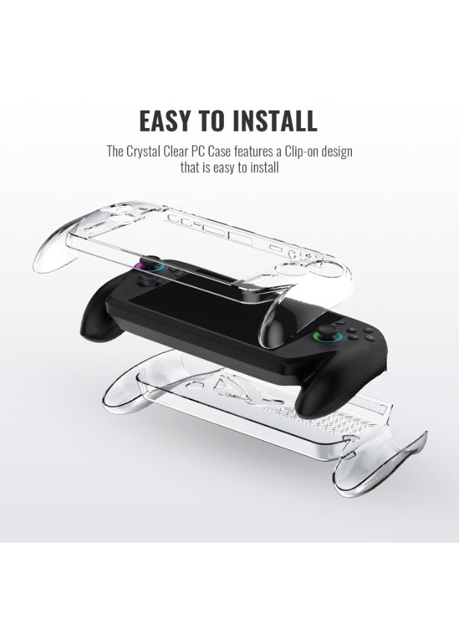 غطاء شفاف من PC لجهاز ASUS ROG XBOX Ally X / Ally، غطاء واقي مضاد للصدمات لجهاز الألعاب، غطاء واقي مقاوم للعرق لملحقات الألعاب Rog Xbox Ally/Ally X - Image 3