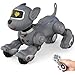 PRANITE Robot Dog Programmable Remote Control Dog Toy for Kids with OneKey Following Voice Control Touch Dance Sing Smart RC Stunt Puppy Toy Gift for Boys Girls Gray - Image 2