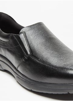 DUCHINI Mens Textured Slip-On Loafers  - Image 4