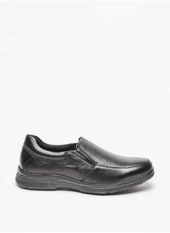 DUCHINI Mens Textured Slip-On Loafers  - Image 2