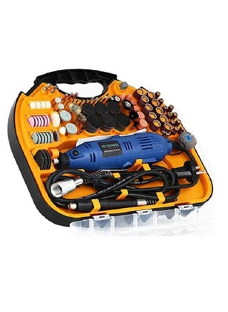 AQSON Die Grinder Tool Kit with MultiPro Keyless Chuck and Flex Shaft - 211pcs Accessories Variable Speed 130W 220-240V Electric Drill Set for Grinding Engraving Crafting Projects and DIY Creations - pzsku/Z48069F41438A95A44C84Z/45/_/1645772369/cbaf6eed-7e8c-4d81-8d09-0456eeec8143