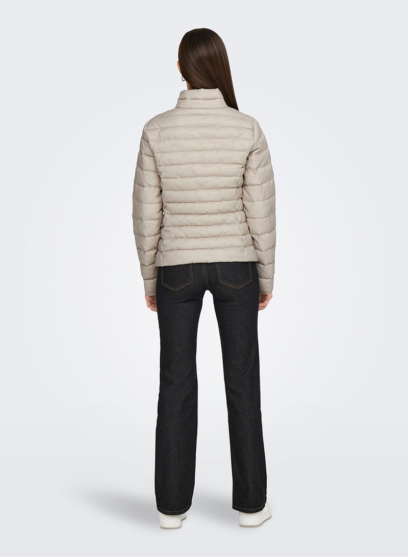 ONLY Onltahoe Quilted Jacket Otw Cc - Image 4