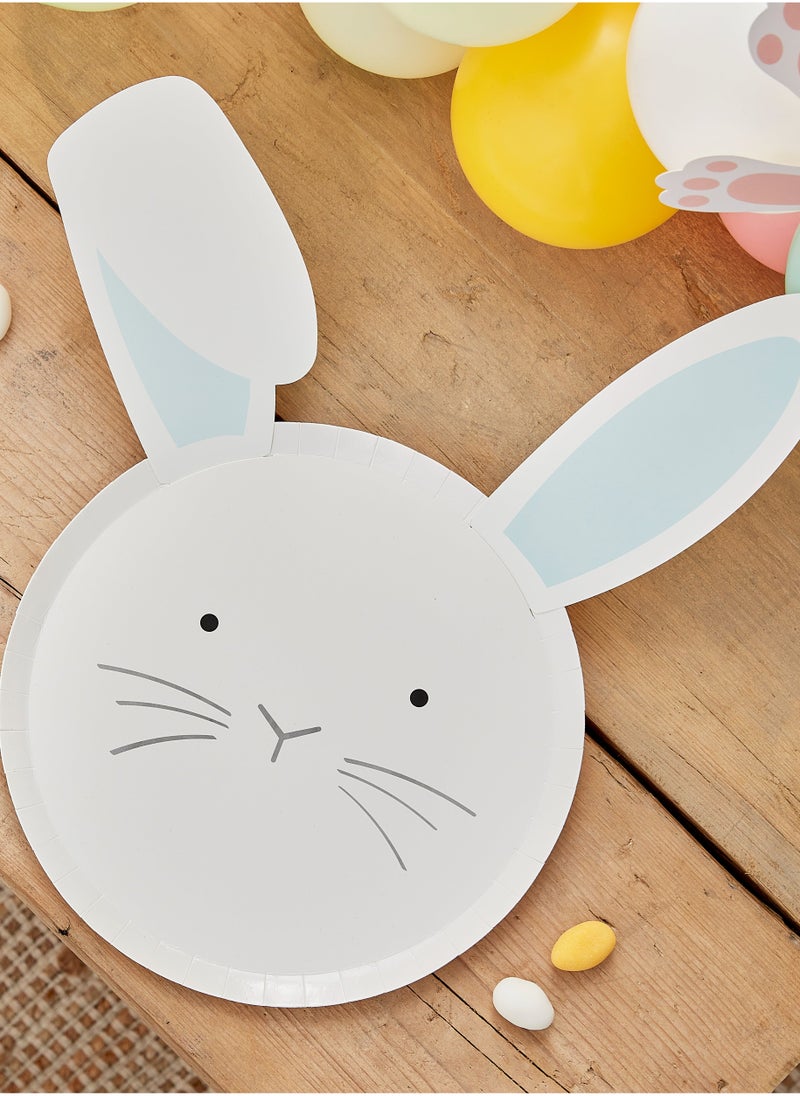 جينجر راي طبق عيد الفصح - وجه أرنب بأذنين قابلة للتبديل - صديق للبيئة بالكامل - Image 1