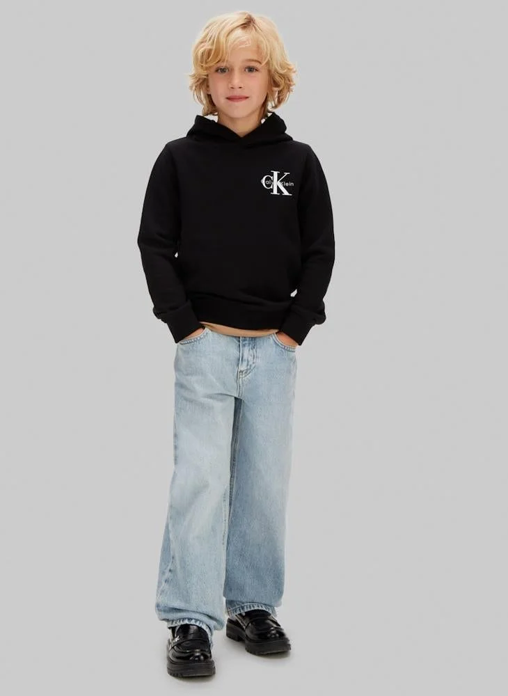 Calvin Klein Jeans  Youth Monologo Hoodie for Men | Best Price UAE