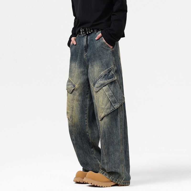 Vintage Classic European-American Design Daily Commute Jeans  Size_S - Image 2