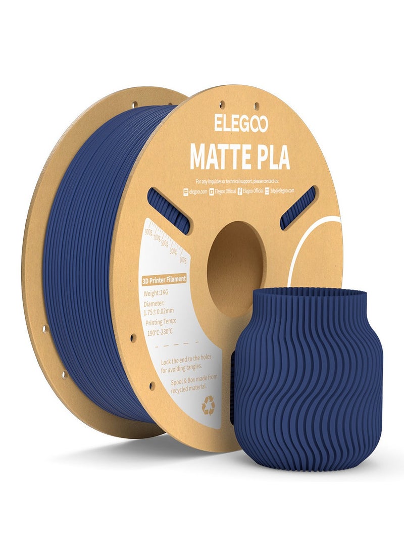 ELEGOO ELEGOO PLA Matte 1.75mm, 1KG - Navy Blue 