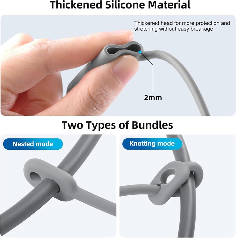 fonken Starlink Cable Silicone Caps Universal Starlink Gen 3 Cable and Gen 2 Cable Plug Waterproof Protective Silicone Covers Router  Antenna Ends Caps Durable AntiDust Plug Caps Starlink Accessories  - Image 3