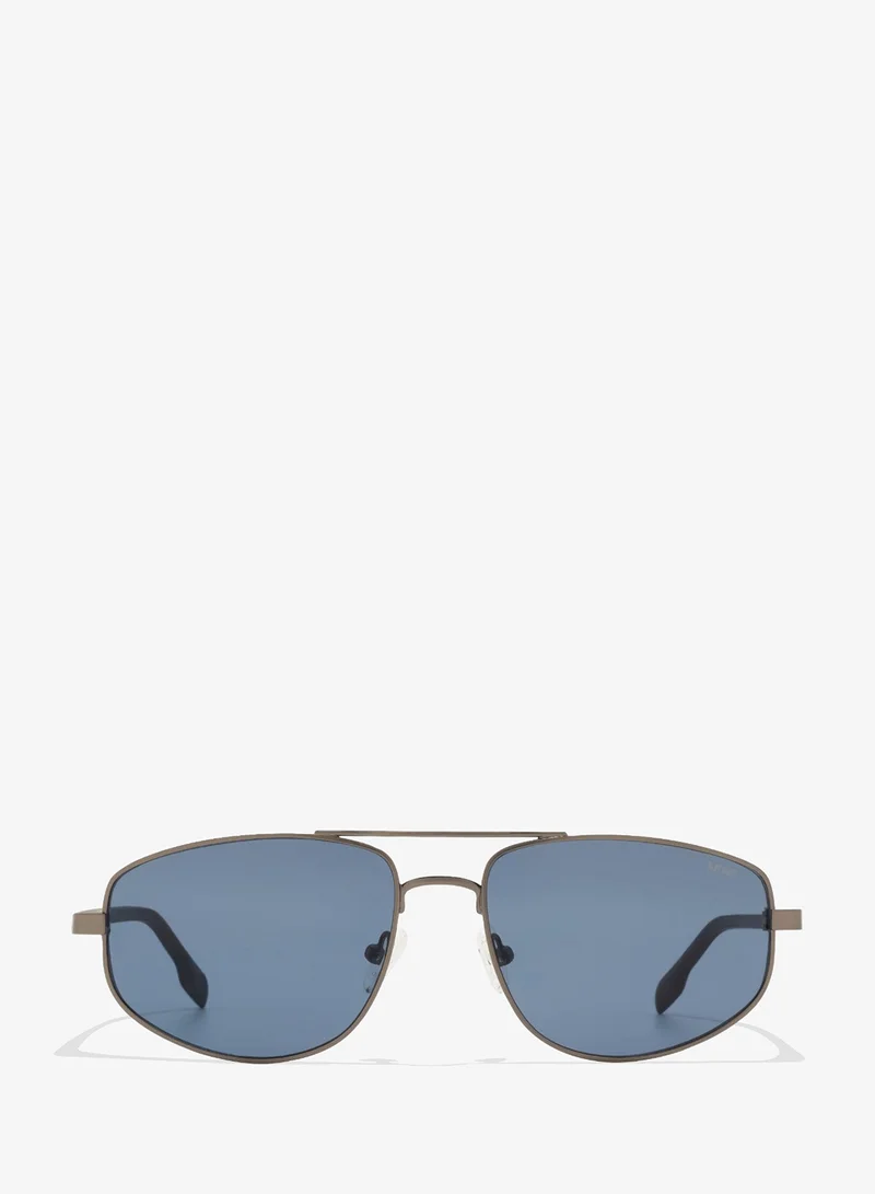 بلاك أوت Men's LEE Sunglasses - Lens Size: 57 mm - Grey