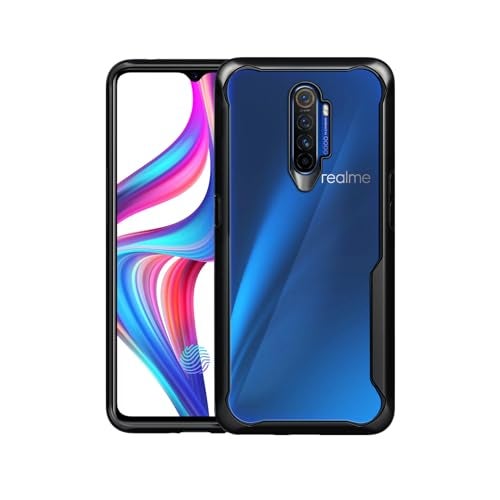 Plus Back Cover for Realme X2 Pro (TPU_Black) - Image 1