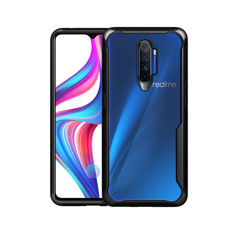 Plus Back Cover for Realme X2 Pro (TPU_Black) - Image 5