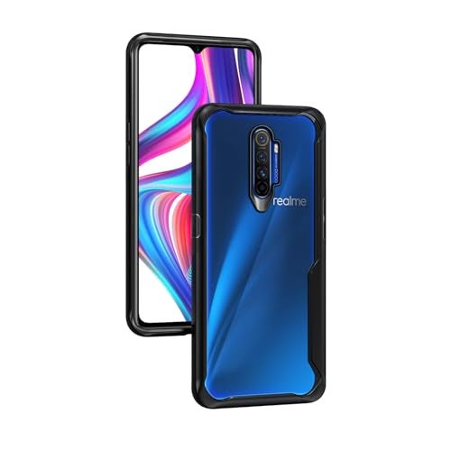 Plus Back Cover for Realme X2 Pro (TPU_Black) - Image 2