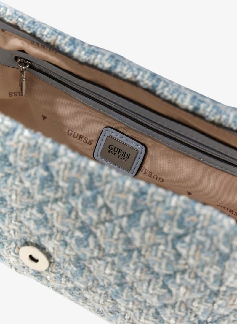 GUESS Everlee Convertible Flap Crossbody Bag - Image 3