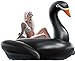Vercico Giant Pool Float Adult Heavy Duty 70 Black Swan Pool Floaties for Adults Swimming Pool Lounger Float Pool Chair Float for Pool Games Beach Party Outdoor Water Play - Image 3