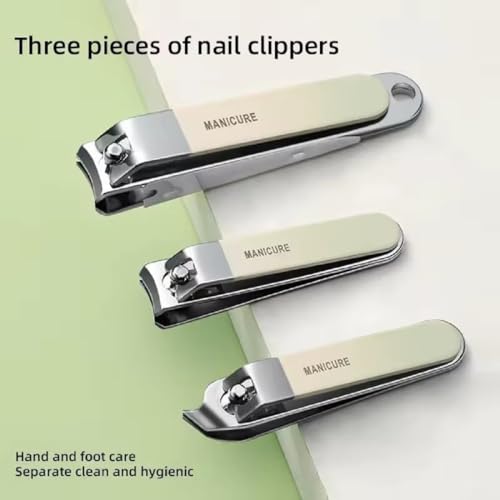 Simois 10 In 1 Nail Clippers Set Portable Manicure and Pedicure Kit, Travel Mini Nail Kit with Leather Case, Nail File Fingernail Clipper Nail Cutter kit for Men and Women (Pack Of 1, Light Green) - Image 4