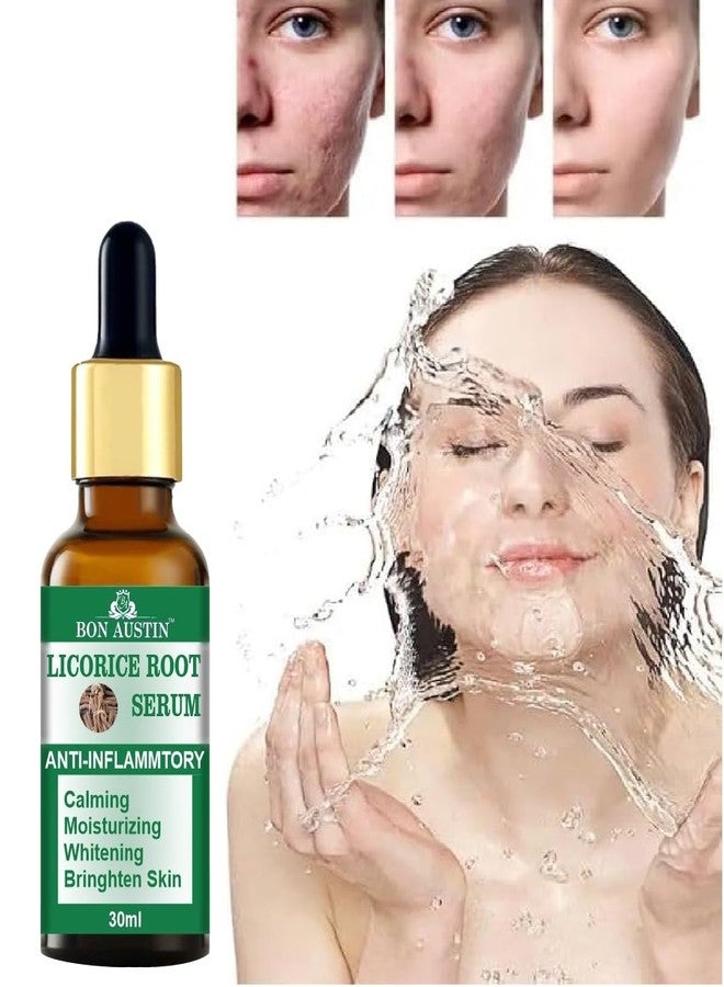 Bon Austin Licorice Root Serum | Moisturization | Anti-Aging | Even Skin Tone | lighten pigmentation | radiant skin tone | 30ml Pack of 2 - Image 4