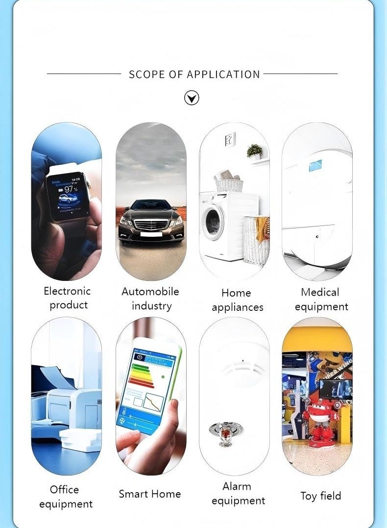 NOOA Smart Smoke Alarm Detector - Wireless Battery-Powered, Network Connected with Remote Monitoring for Home, Hotel, Factory, Office & Commercial Use - Image 2