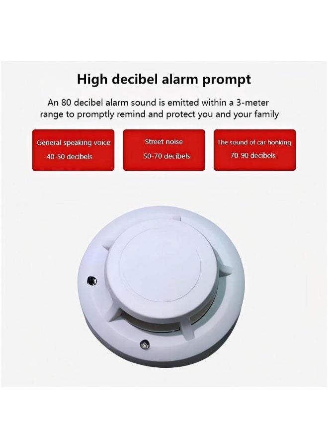 NOOA Smart Smoke Alarm Detector - Wireless Battery-Powered, Network Connected with Remote Monitoring for Home, Hotel, Factory, Office & Commercial Use - Image 4