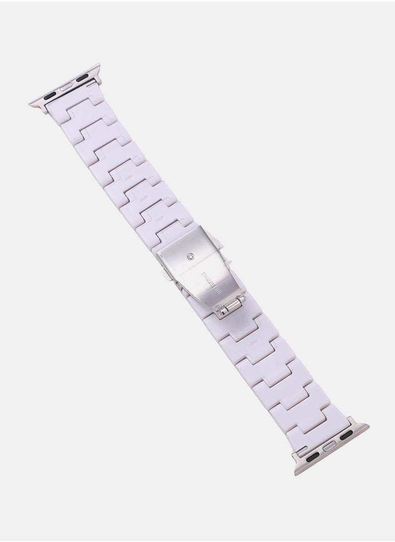 Haute Sauce Women's H-Link Watch Strap - Chalk White  - Image 4
