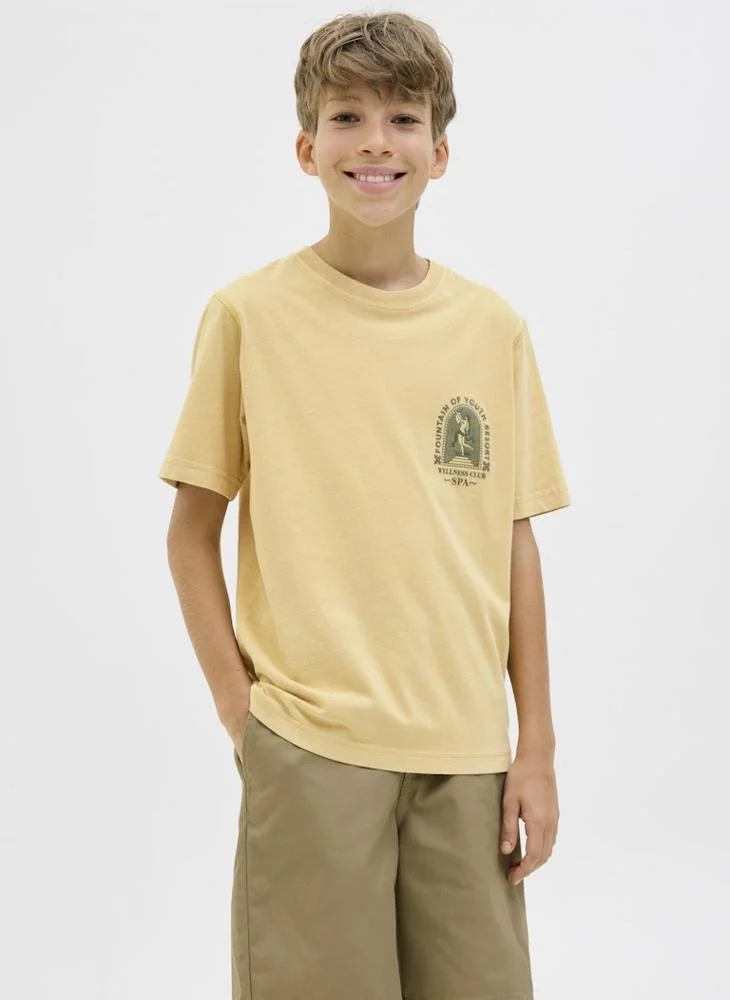 جاك وجونز جونيور Kids Crew Neck T-Shirt