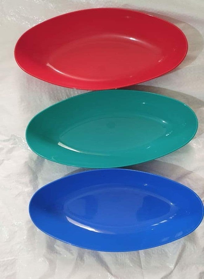 ELEXIQ Small Plastic Eco Bowl for Serving Snacks Food Soup Serving Bowl Microwave Safe Salad Mixing Bowl (21 x 13 x 4 cm, 2) - Image 5