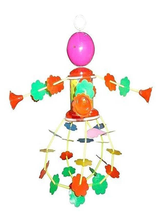 لعبة دوارة للأطفال حديثي الولادة من LastN Jhoomer مع صوت مهدئ للأطفال (متعددة الألوان) - Image 3