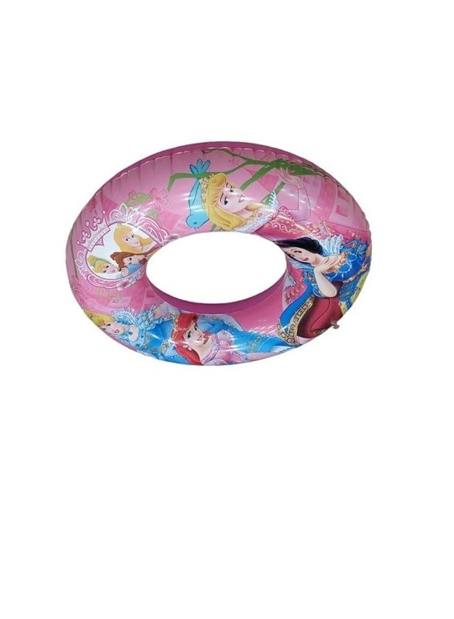 Disney Swim Rings, Donut Swimming Ring Inflatable Pool Float Smooth Swimming Circle Swimming Princesses 90 Cm - Image 2